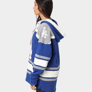 47 Brand Los Angeles Dodgers Superior Lacer Hood Royal
